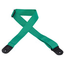 Levy's  2" Wide Green Polypropylene Guitar Strap