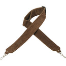 Levy's  2" Wide Brown Suede Banjo Strap
