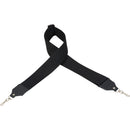 Levy's  2" Wide Black Cotton Banjo Strap