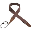 Levy's  2" Wide Brown Cotton Guitar Strap