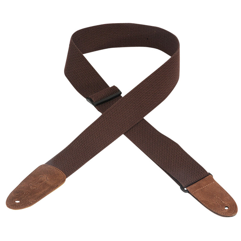 Levy's  2" Wide Brown Cotton Guitar Strap