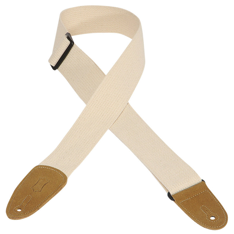 Levy's  2" Wide Natural Cotton Guitar Strap