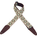 Levy's  2" Wide Jacquard Guitar Strap
