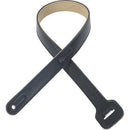 Levy's 1 1/8" Wide Black Garment Leather Adj Feed-thru