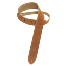 Levy's  2" Wide Honey Suede Guitar Strap