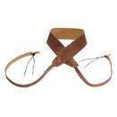 Levy's  2 1/2" Wide Brown Suede Banjo Strap