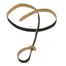 Levy's  3/4" Wide Black Suede Mandolin Strap