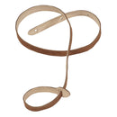 Levy's  3/4" Wide Brown Suede Mandolin Strap