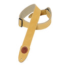 Levy's  2" Wide Tan Suede Guitar Strap