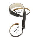 Levy's  2 1/2" Wide Black Genuine Leather Banjo Strap