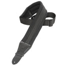 Levy's  3 1/4" Wide Black Neoprene Guitar Strap