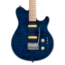 Sterling by Music Man Axis - Flame Maple Top - Neptune Blue