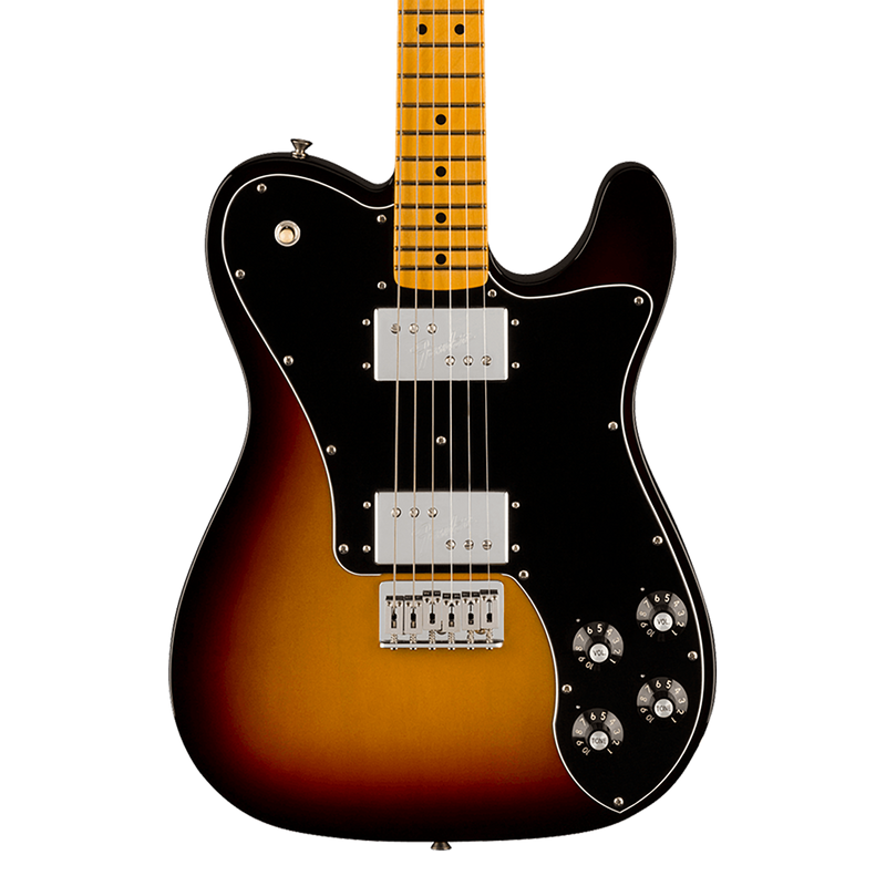 Fender American Vintage II 1975 Telecaster Deluxe - Maple Fingerboard, 3-Color Sunburst
