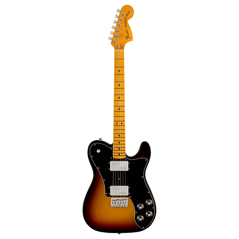 Fender American Vintage II 1975 Telecaster Deluxe - Maple Fingerboard, 3-Color Sunburst
