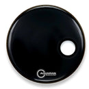 Aquarian Regulator Black Ported Bass Drumhead, 22"