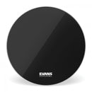 Evans EQ3 Resonant Black Tom Hoop Drum Head, No Port, 16"