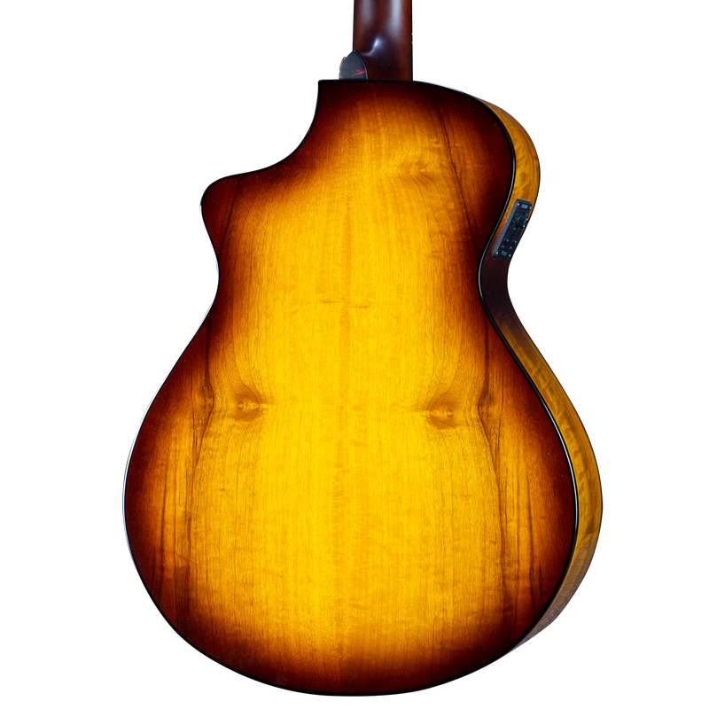 Breedlove Pursuit Exotic S Companion Tiger's Eye CE Myrtlewood - Myrtlewood