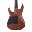 Charvel MJ DK24 HSH 2PT E Mahogany with Figured Walnut - Streaky Ebony Fingerboard, Natural