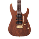 Charvel MJ DK24 HSH 2PT E Mahogany with Figured Walnut -  Streaky Ebony Fingerboard, Natural