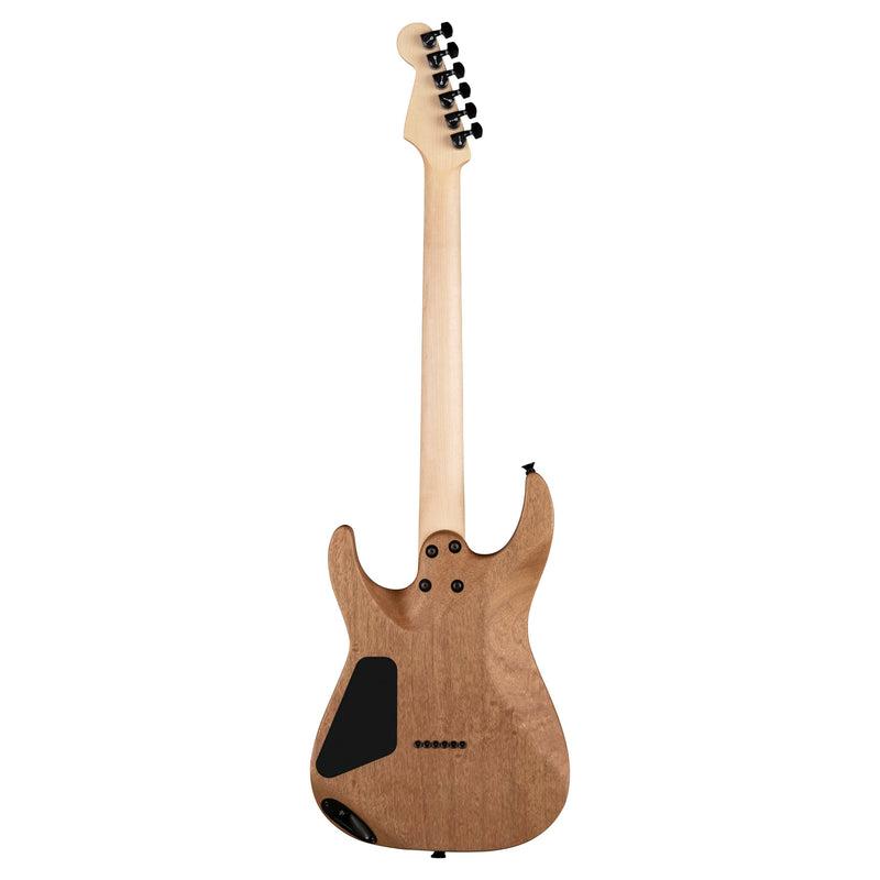 Charvel Pro-Mod DK24 HH HT E Mahogany with Poplar Burl - Ebony Fingerboard, Desert Sand