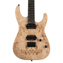 Charvel Pro-Mod DK24 HH HT E Mahogany with Poplar Burl - Ebony Fingerboard, Desert Sand