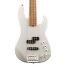 Charvel Pro-Mod San Dimas Bass PJ V - Caramelized Maple Fingerboard, Platinum Pearl