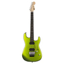 Charvel Pro-Mod San Dimas Style 1 HH FR E - Ebony Fingerboard, Lime Green Metallic