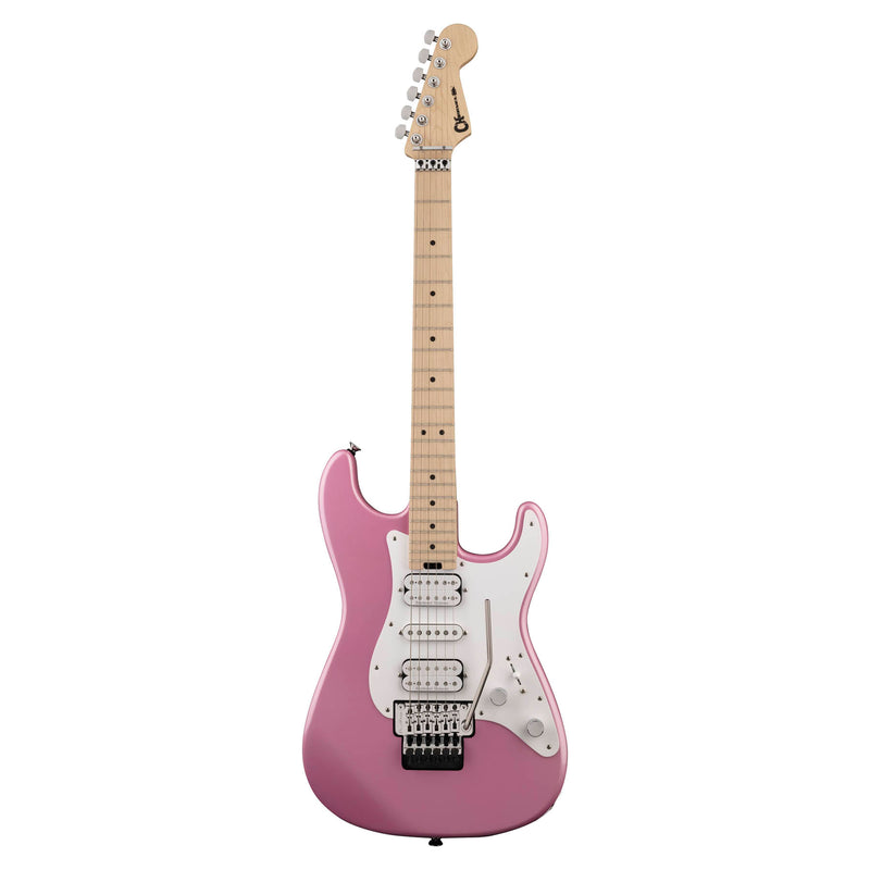 Charvel Pro-Mod So-Cal Style 1 HSH FR M - Maple Fingerboard, Platinum Pink
