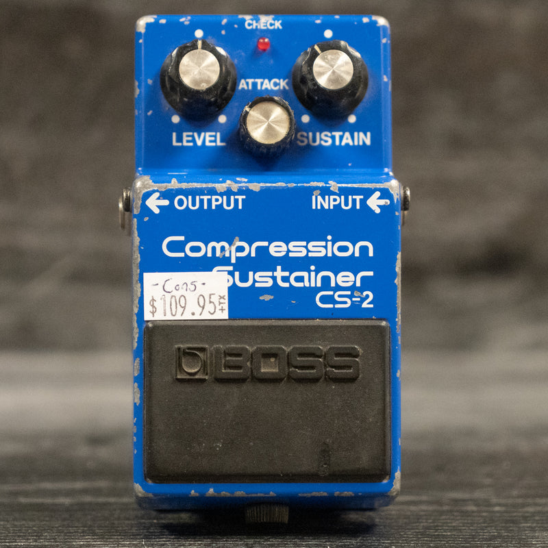 Boss CS-2 Compression Sustainer (1986)