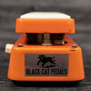 Black Cat Monster K-Fuzz Wah (Candy Orange Sparkle + White Creamsicle)