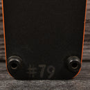 Black Cat Monster K-Fuzz Wah (Candy Orange Sparkle + White Creamsicle)