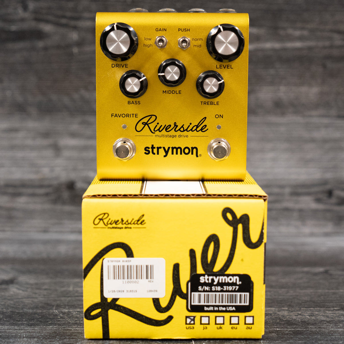 Strymon Riverside マルチステージドライブ
