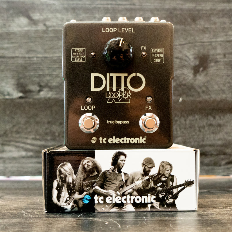 tc electronic ditto x2 looper pedal TC Electronic Ditto X2 (USED)