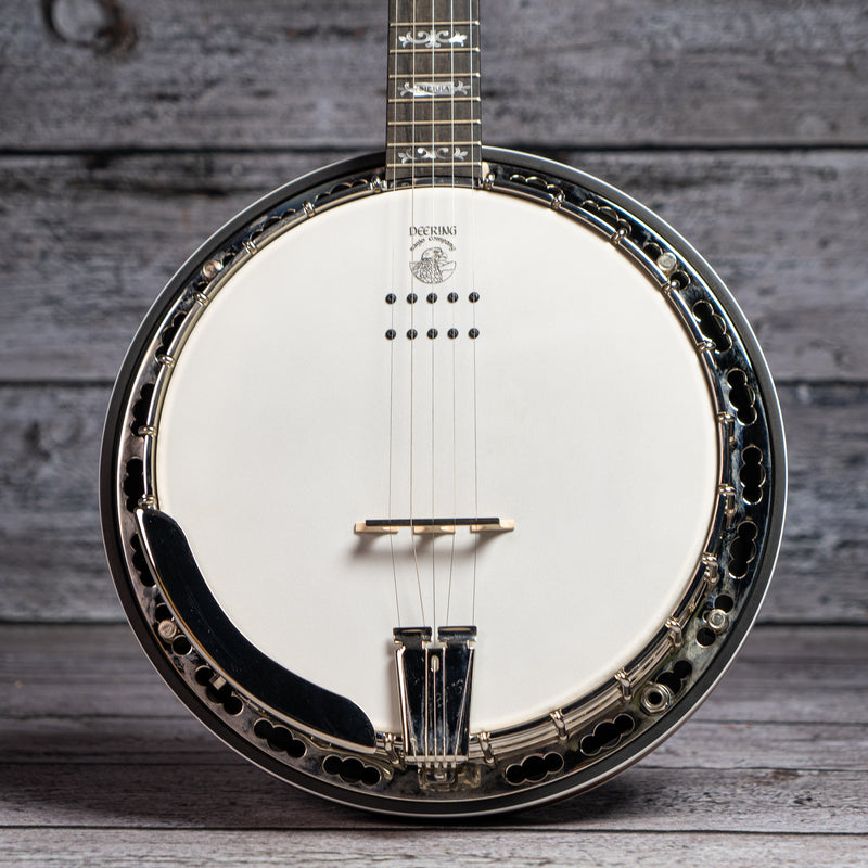 Deering Flagship Series Sierra Acoustic / Electric Banjo