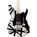 EVH Striped Series White with Black Stripes