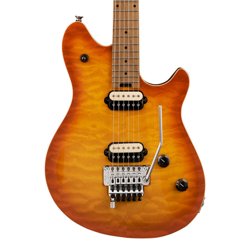 EVH Wolfgang Special QM - Baked Maple Fingerboard, Solar
