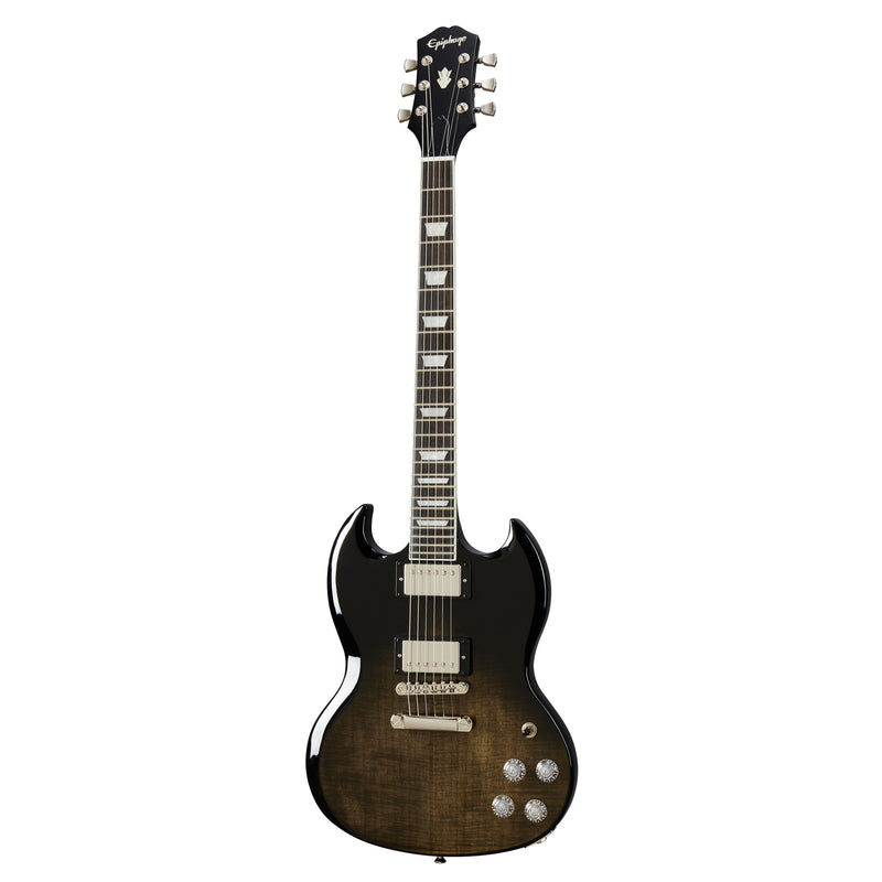 Epiphone SG Modern Figured - Trans Black Fade