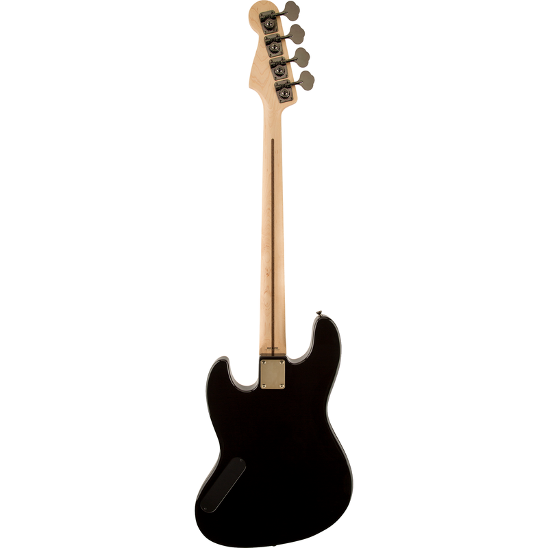 Fender Aerodyne Jazz Bass - Rosewood Stained Fingerboard, Black, No Pickguard