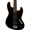 Fender Aerodyne Jazz Bass - Rosewood Stained Fingerboard, Black, No Pickguard