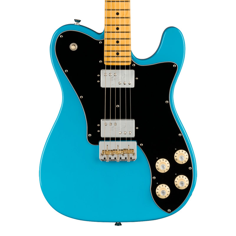 Fender American Professional II Telecaster Deluxe - Maple Fingerboard, Miami Blue