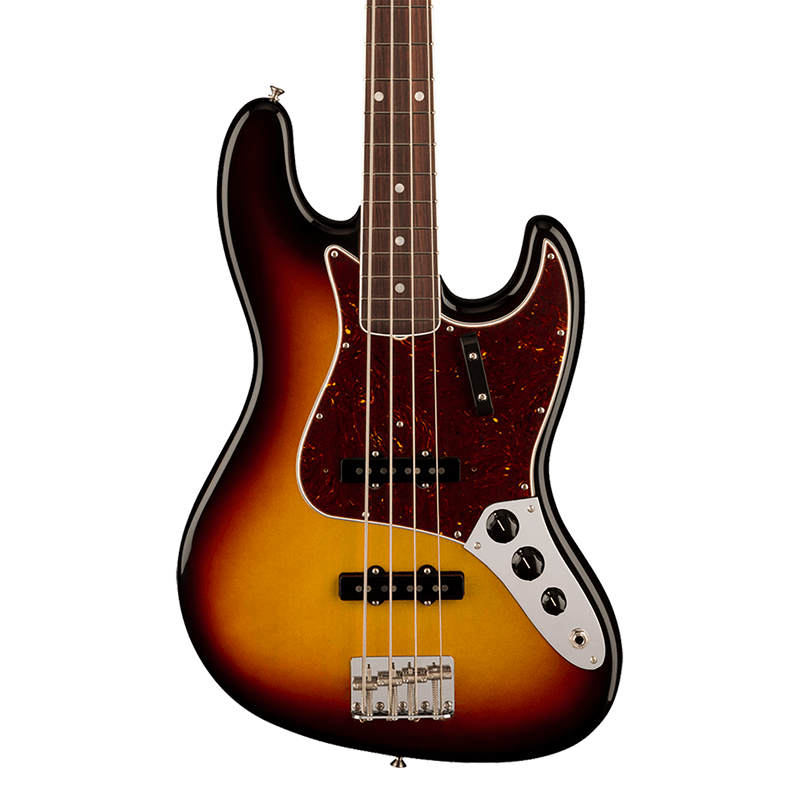 Fender American Vintage II 1966 Jazz Bass - Rosewood Fingerboard, 3-Color Sunburst