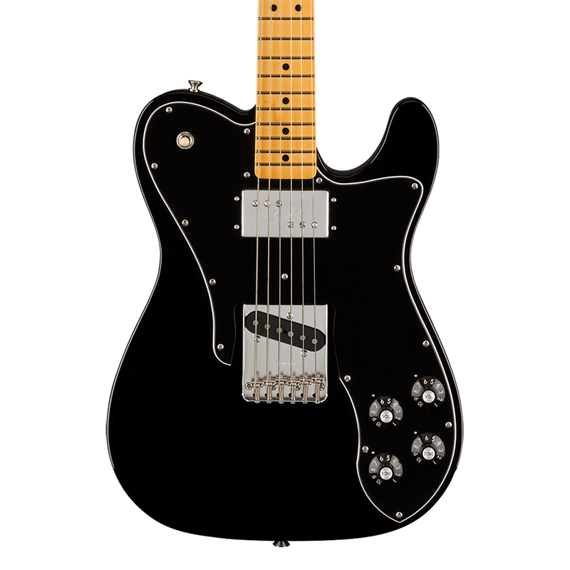 Fender American Vintage II 1977 Telecaster Custom - Maple Fingerboard, Black