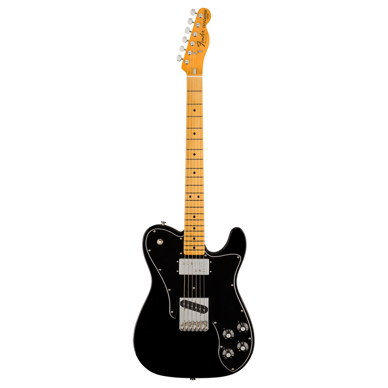 Fender American Vintage II 1977 Telecaster Custom - Maple Fingerboard, Black