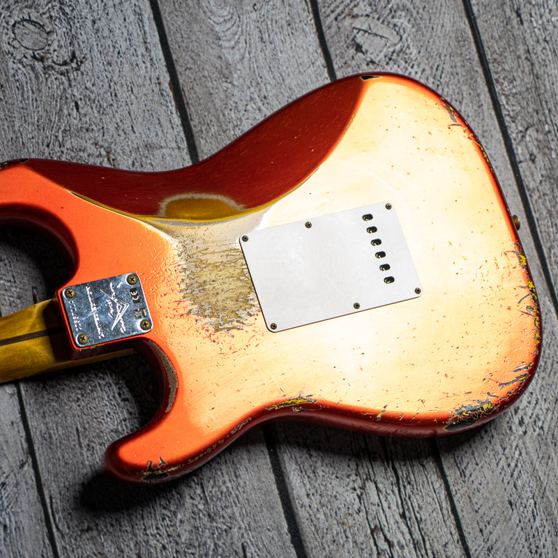 Fender Custom Shop LTD '56 Stratocaster Heavy Relic - Super Faded Aged Candy Apple Red/2-Tone Sunburst