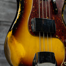 Fender Custom Shop Limited Edition '60s Precision Bass Heavy Relic - 3 Tone Sunburst