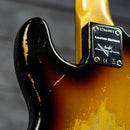 Fender Custom Shop Limited Edition '60s Precision Bass Heavy Relic - 3 Tone Sunburst