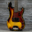 Fender Custom Shop Limited Edition '60s Precision Bass Heavy Relic - 3 Tone Sunburst