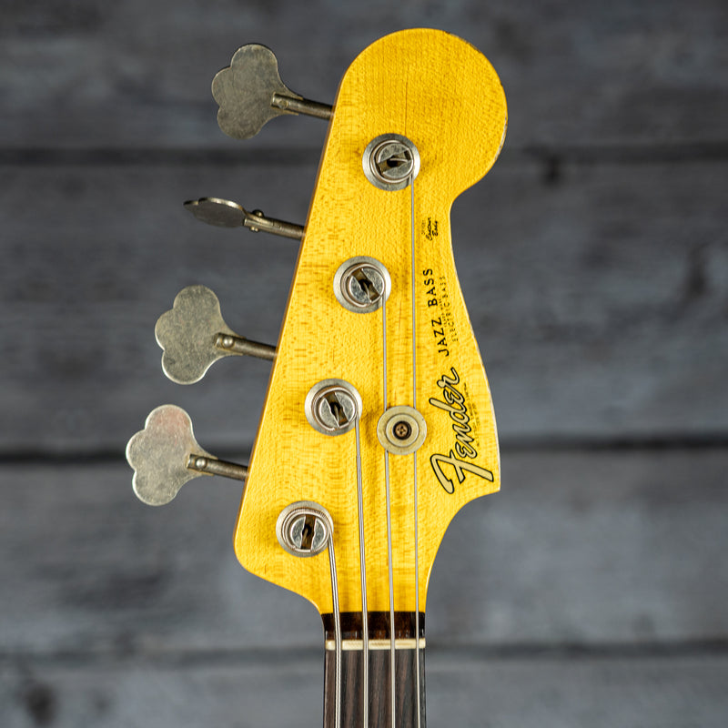 Fender Custom Shop Limited Edition '60 Jazz Bass Relic - Aged Lake Placid Blue
