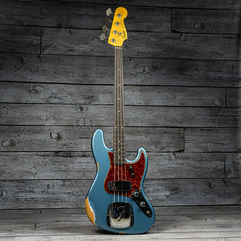 Fender Custom Shop Limited Edition '60 Jazz Bass Relic - Aged Lake Placid Blue