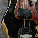 Fender Custom Shop Limited Edition '60 Precision Bass Heavy Relic - Aged Black